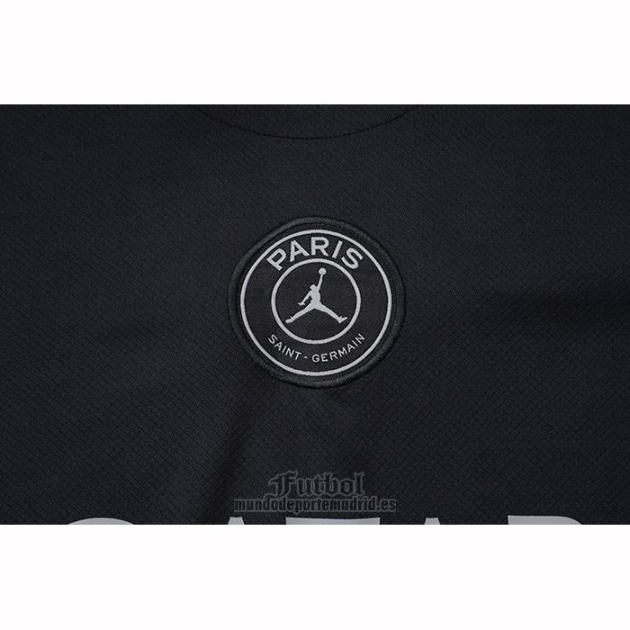 Chandal del Paris Saint-Germain Jordan Manga Corta 2025-2026 Negro - Pantalon Corto